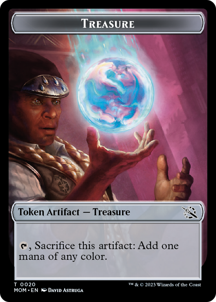 Treasure Token [March of the Machine Tokens] | Clutch Gaming