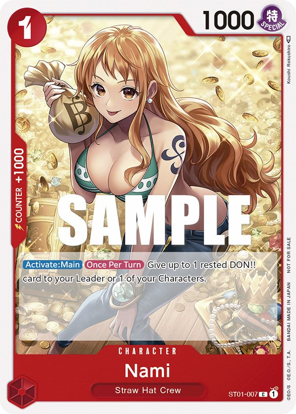 Nami (Tournament Pack Vol. 3) [Participant] [One Piece Promotion Cards] | Clutch Gaming