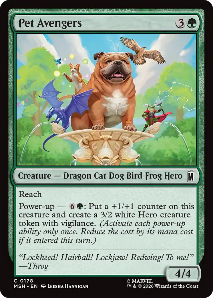 Pet Avengers [Marvel Super Heroes] | Clutch Gaming