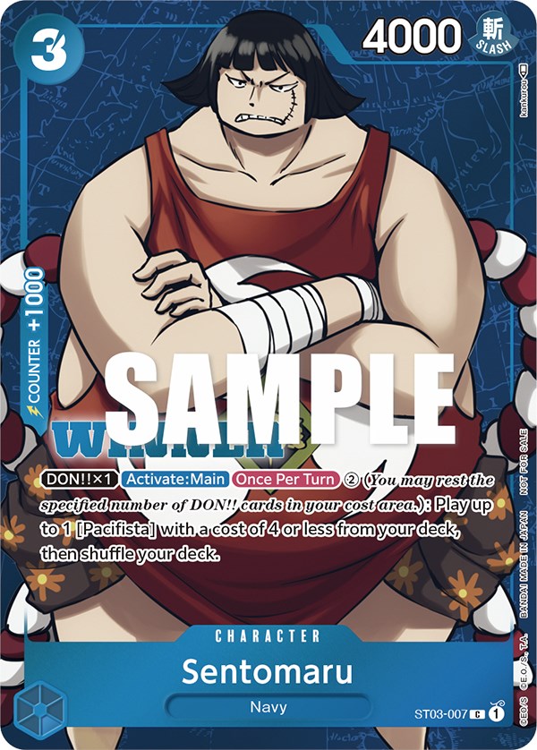 Sentomaru (Tournament Pack Vol. 3) [Winner] [One Piece Promotion Cards] | Clutch Gaming