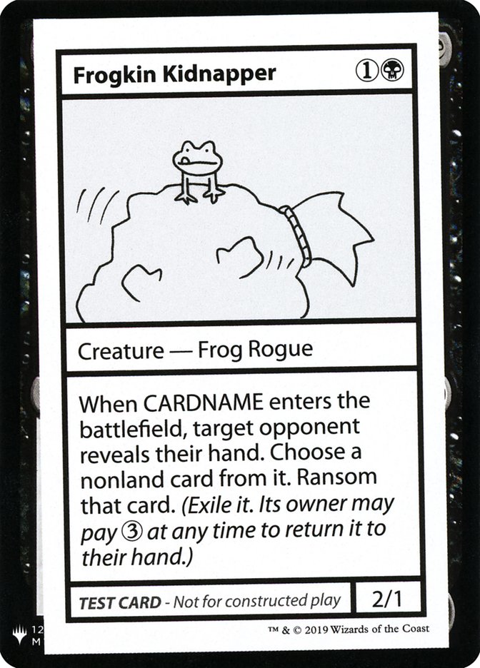 Frogkin Kidnapper [Mystery Booster Playtest Cards] | Clutch Gaming