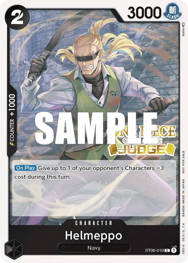 Helmeppo (Judge) [One Piece Promotion Cards] | Clutch Gaming