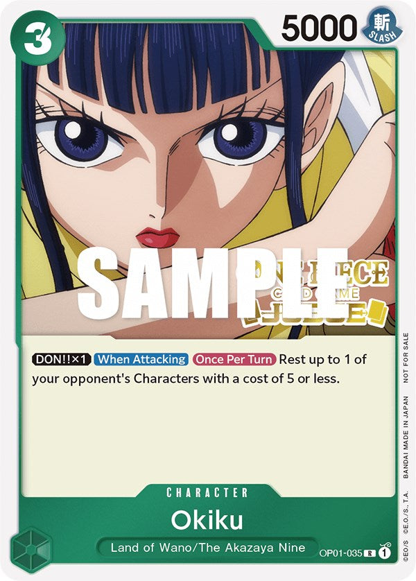 Okiku (Judge) [One Piece Promotion Cards] | Clutch Gaming