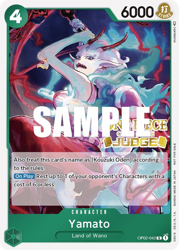 Yamato (Judge) [One Piece Promotion Cards] | Clutch Gaming