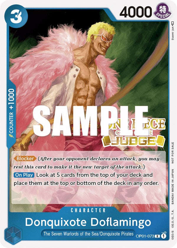 Donquixote Doflamingo (Judge) [One Piece Promotion Cards] | Clutch Gaming