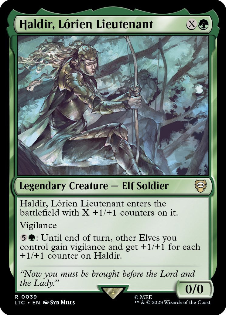 Haldir, Lorien Lieutenant [The Lord of the Rings: Tales of Middle-Earth Commander] | Clutch Gaming
