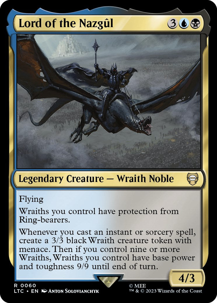 Lord of the Nazgul [The Lord of the Rings: Tales of Middle-Earth Commander] | Clutch Gaming