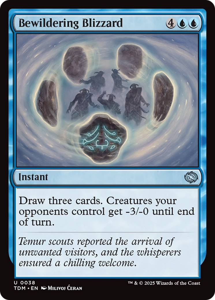 Bewildering Blizzard [Tarkir: Dragonstorm] | Clutch Gaming