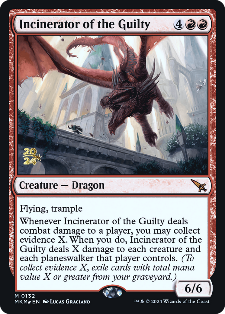 Incinerator of the Guilty [Murders at Karlov Manor Prerelease Promos] | Clutch Gaming