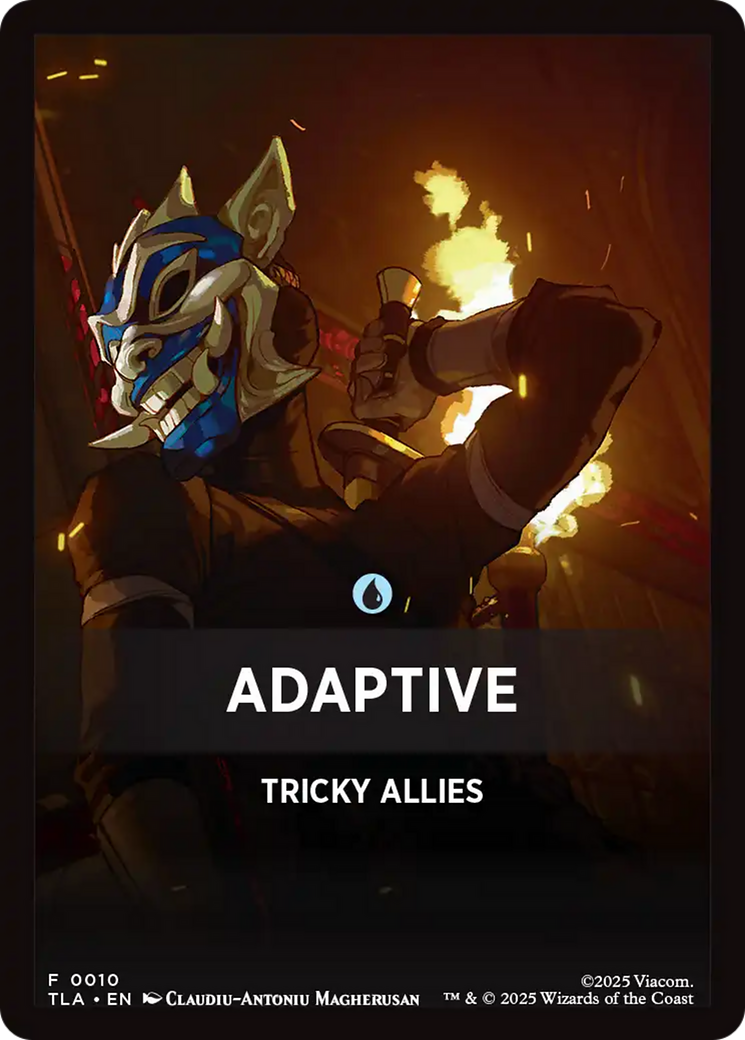 Adaptive Theme Card [Avatar: The Last Airbender Tokens] | Clutch Gaming