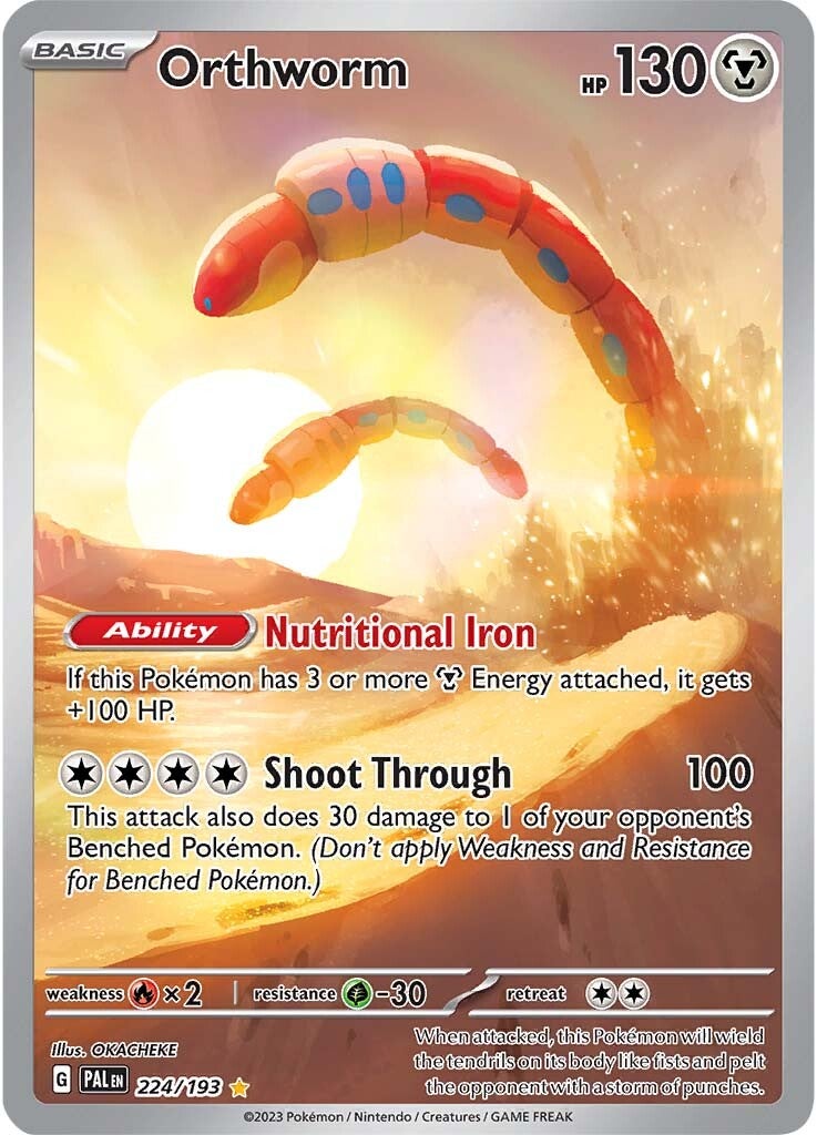 Orthworm (224/193) [Scarlet & Violet: Paldea Evolved] | Clutch Gaming