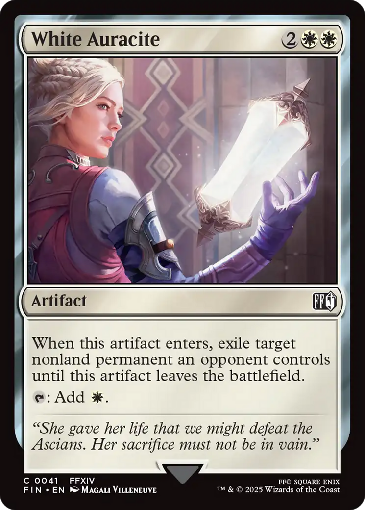 White Auracite [FINAL FANTASY] | Clutch Gaming