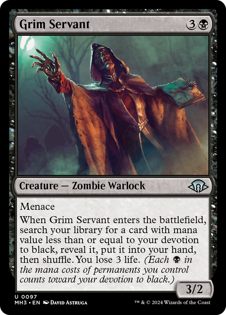 Grim Servant [Modern Horizons 3] | Clutch Gaming