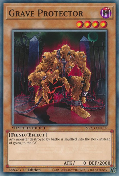 Grave Protector [SGX3-ENG09] Common | Clutch Gaming