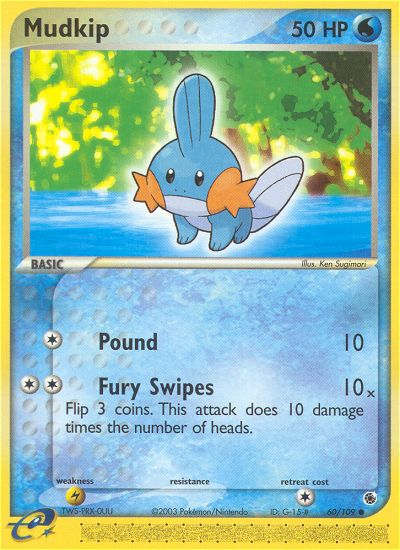 Mudkip (60/109) [EX: Ruby & Sapphire] | Clutch Gaming