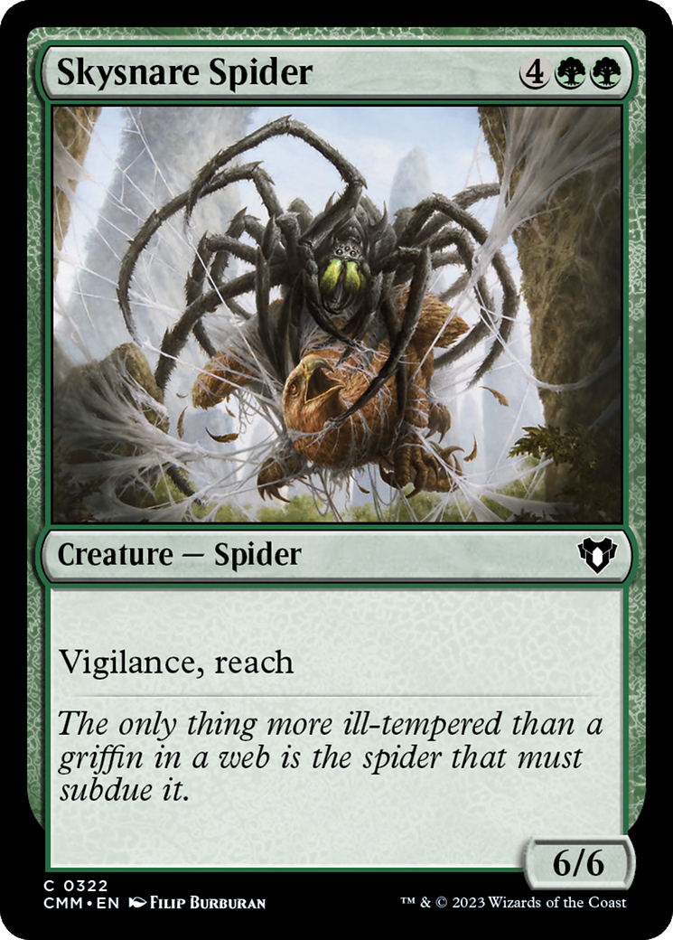 Skysnare Spider [Commander Masters] | Clutch Gaming