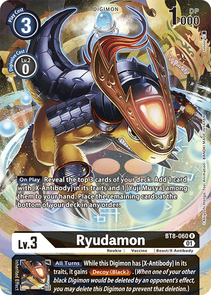 Ryudamon [BT8-060] (Alternate Art) [New Awakening] | Clutch Gaming