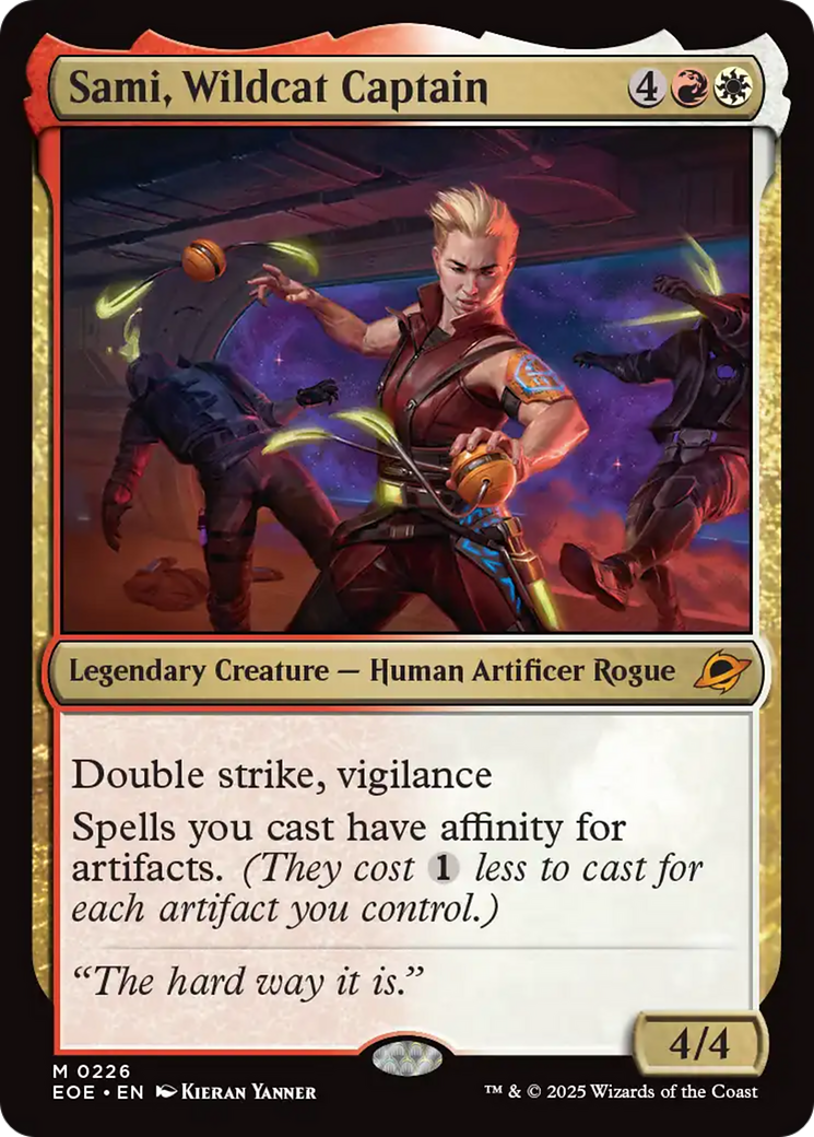 Sami, Wildcat Captain [Edge of Eternities] | Clutch Gaming