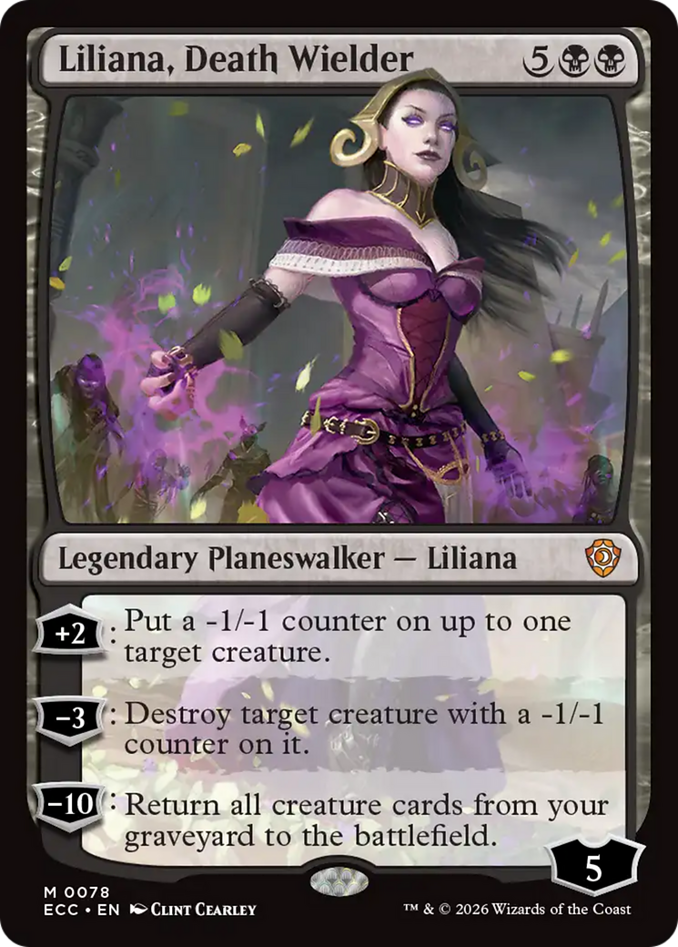 Liliana, Death Wielder [Lorwyn Eclipsed Commander] | Clutch Gaming