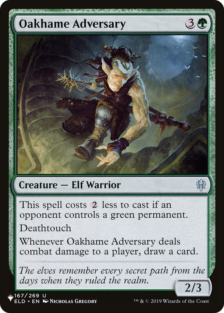 Oakhame Adversary [The List Reprints] | Clutch Gaming