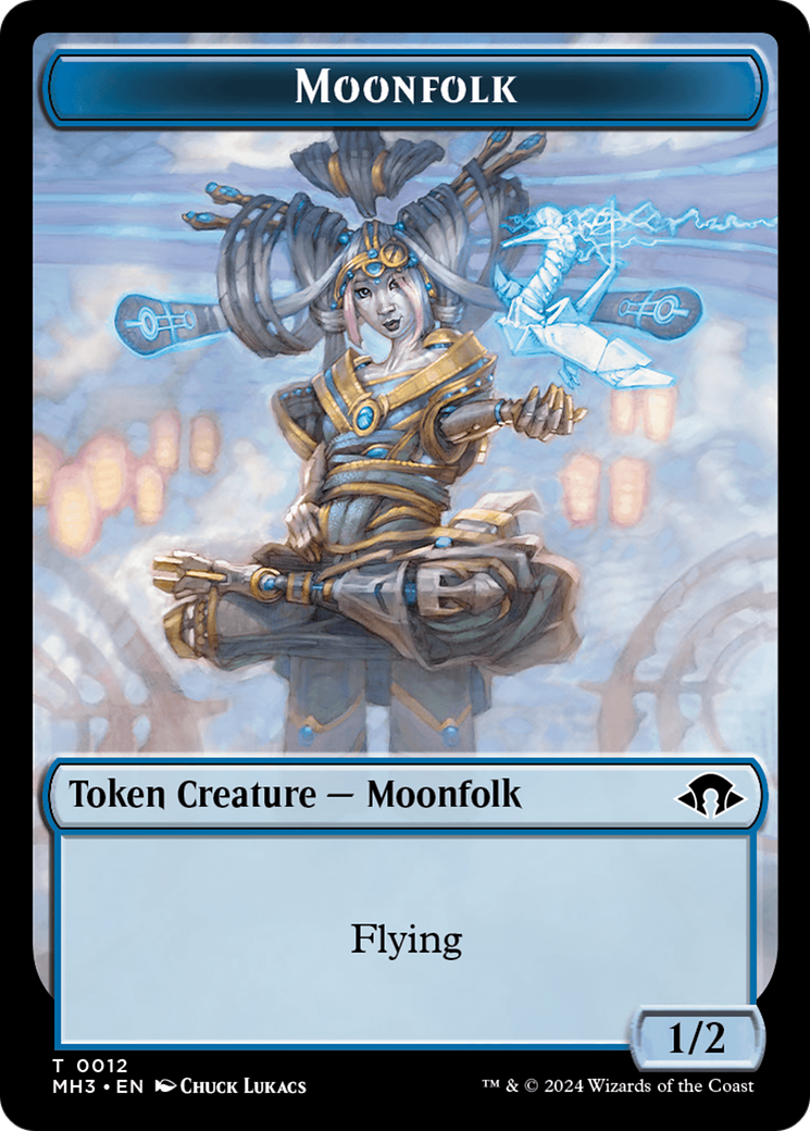 Moonfolk Token [Modern Horizons 3 Tokens] | Clutch Gaming