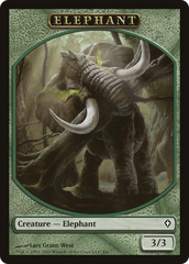 Angel // Elephant Double-Sided Token [Marvel Super Heroes Commander Tokens] | Clutch Gaming
