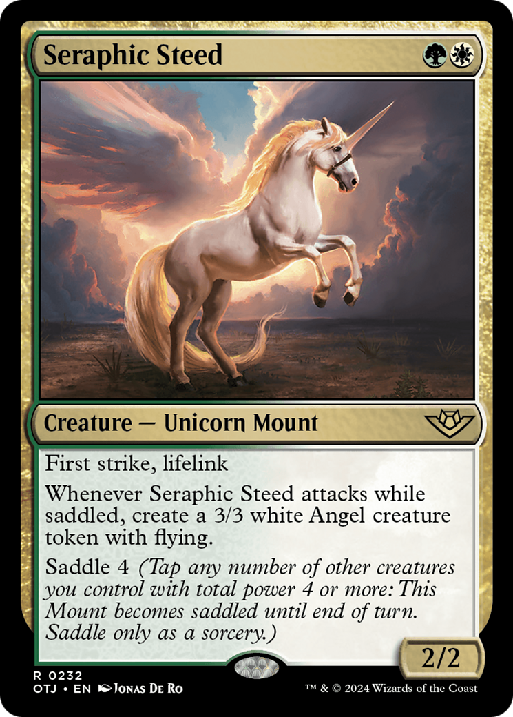 Seraphic Steed [Outlaws of Thunder Junction] | Clutch Gaming