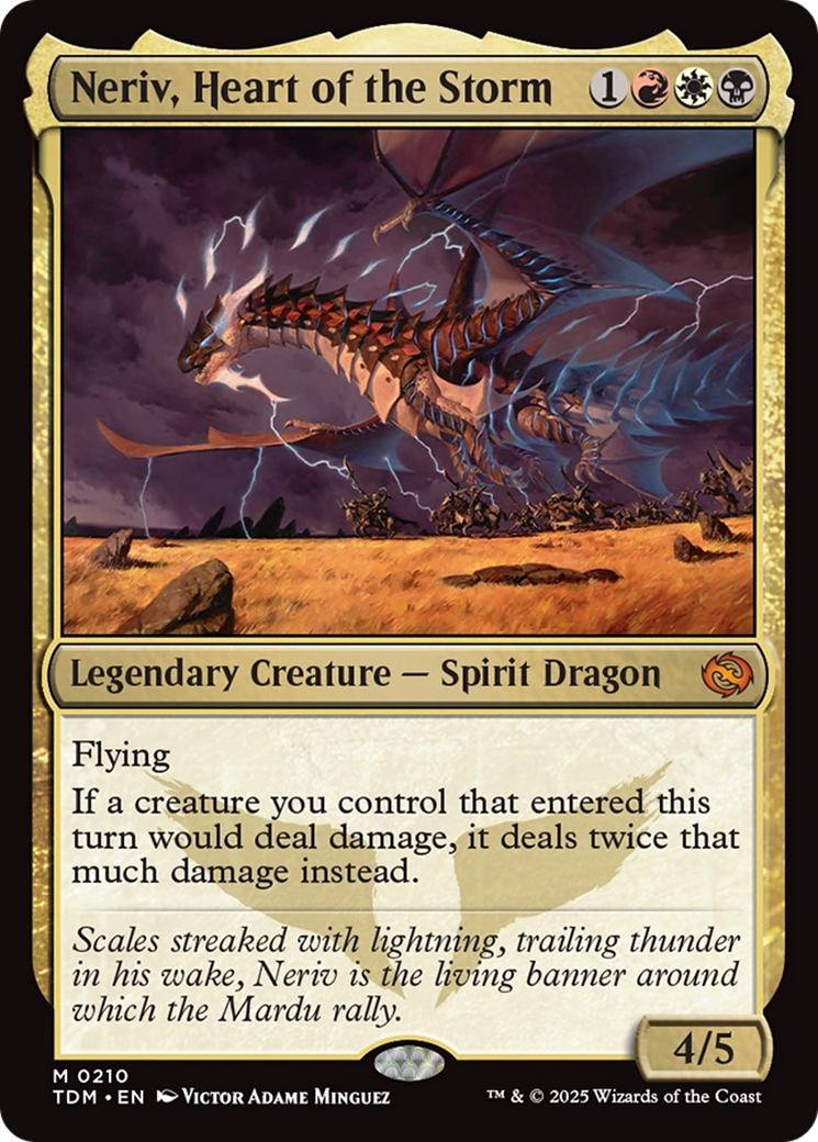 Neriv, Heart of the Storm [Tarkir: Dragonstorm] | Clutch Gaming