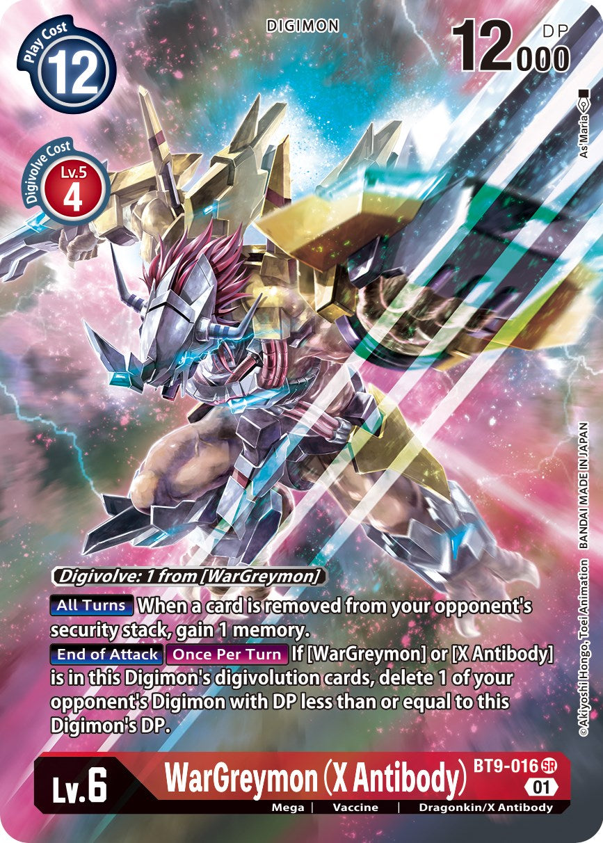 WarGreymon (X Antibody) [BT9-016] (Alternate Art) [X Record] | Clutch Gaming