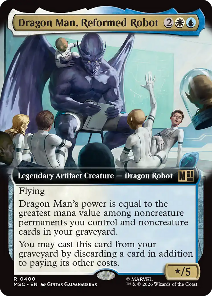 Dragon Man, Reformed Robot (Extended Art) [Marvel Super Heroes Commander] | Clutch Gaming