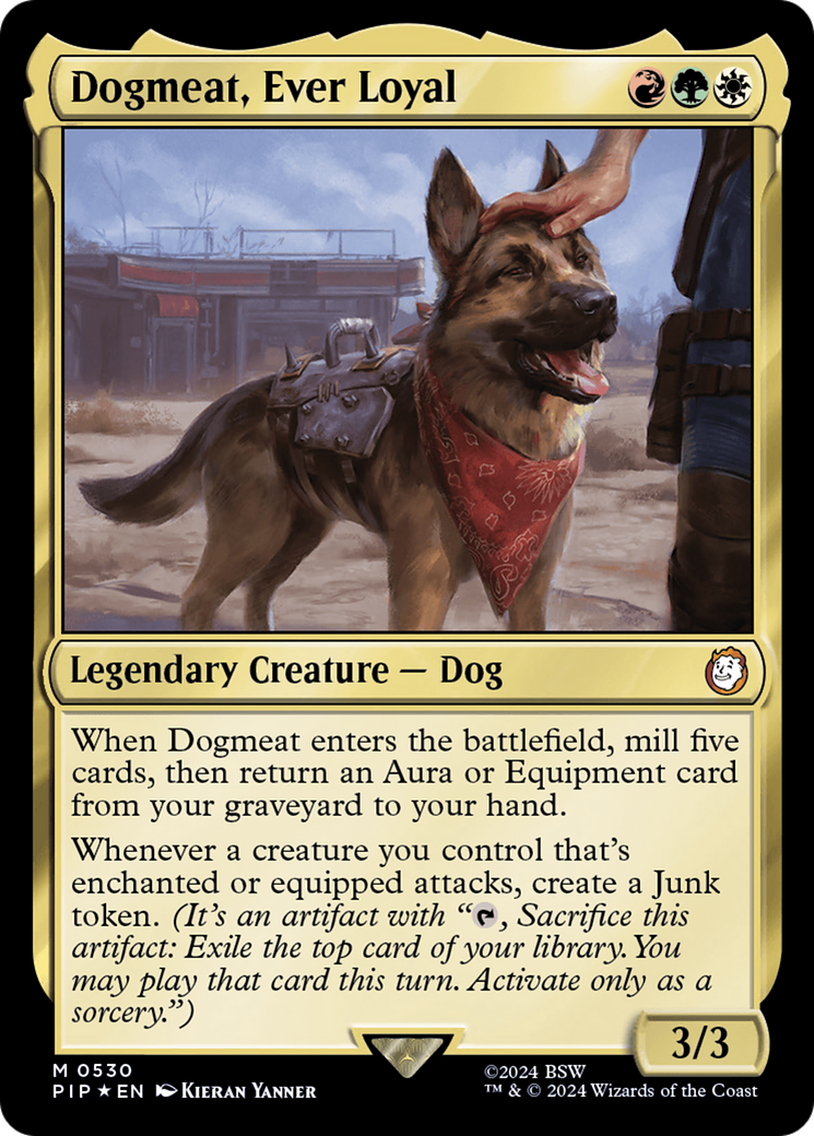 Dogmeat, Ever Loyal (Surge Foil) [Fallout] | Clutch Gaming