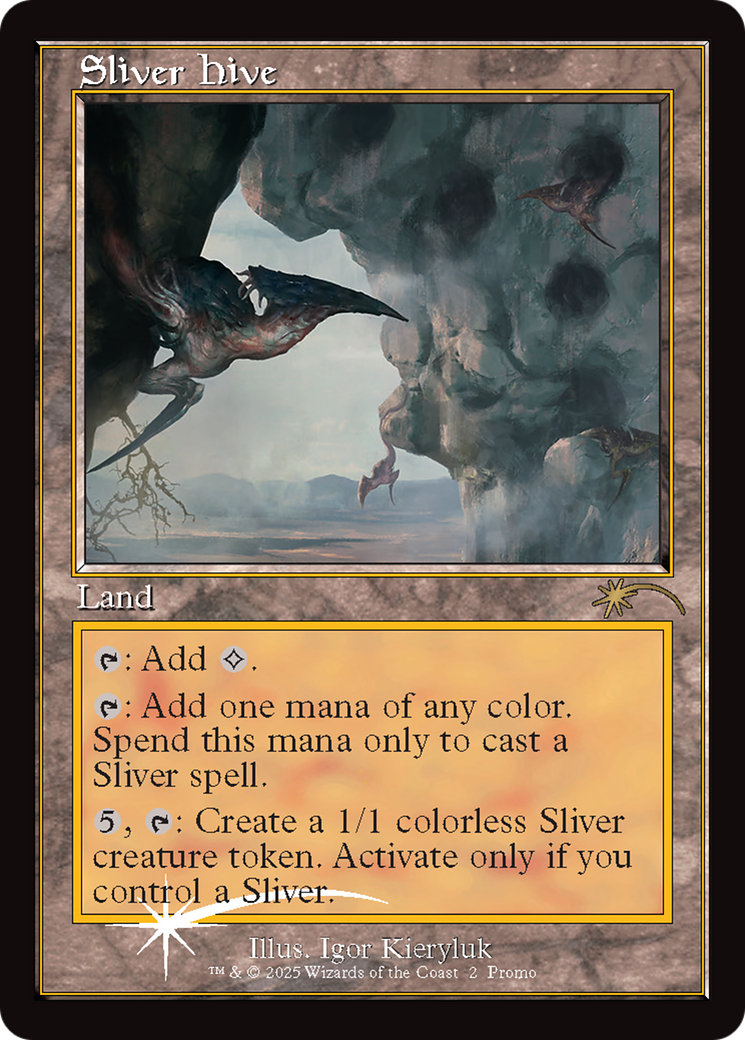 Sliver Hive (Retro Frame) [Secret Lair Drop Series] | Clutch Gaming