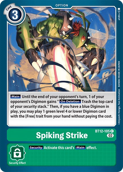 Spiking Strike [BT12-105] [Across Time] | Clutch Gaming