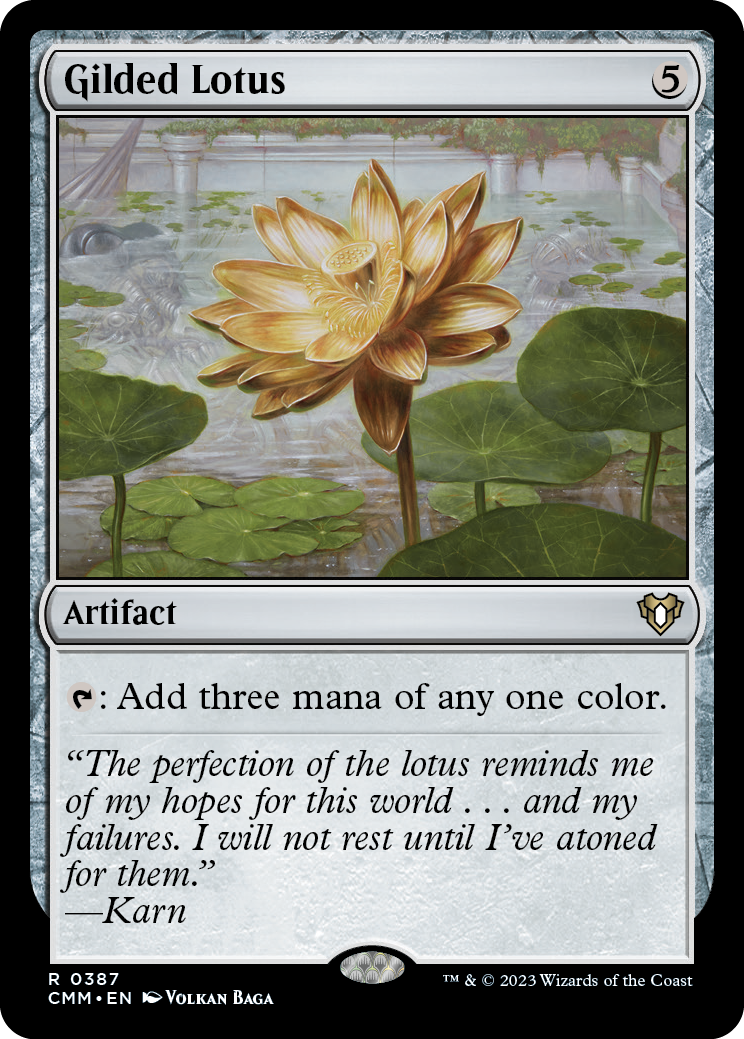 Gilded Lotus [Commander Masters] | Clutch Gaming
