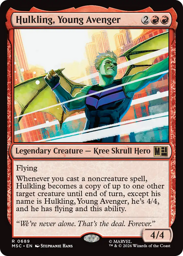 Hulkling, Young Avenger [Marvel Super Heroes Commander] | Clutch Gaming
