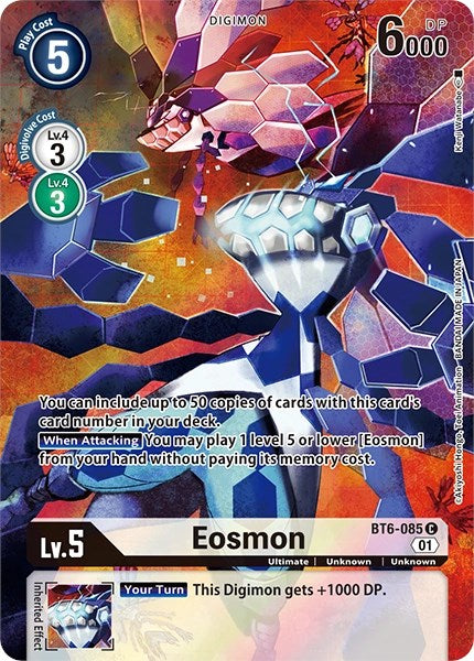 Eosmon [BT6-085] (Alternate Art) [Dimensional Phase] | Clutch Gaming