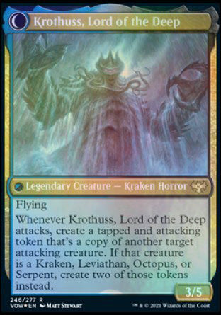 Runo Stromkirk // Krothuss, Lord of the Deep [Innistrad: Crimson Vow Prerelease Promos] | Clutch Gaming