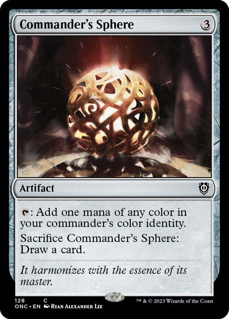 Commander's Sphere [Phyrexia: All Will Be One Commander] | Clutch Gaming