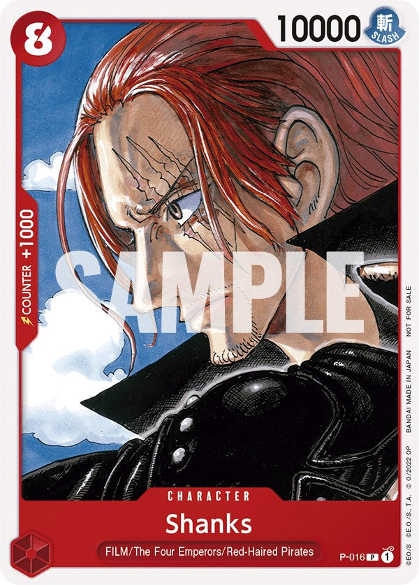 Shanks (One Piece Film Red) [One Piece Promotion Cards] | Clutch Gaming