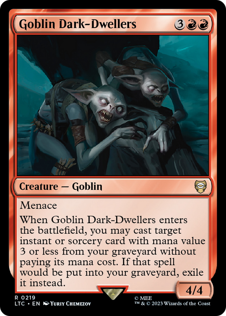 Goblin Dark-Dwellers [The Lord of the Rings: Tales of Middle-Earth Commander] | Clutch Gaming