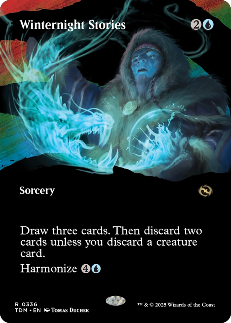 Winternight Stories (Borderless) [Tarkir: Dragonstorm] | Clutch Gaming