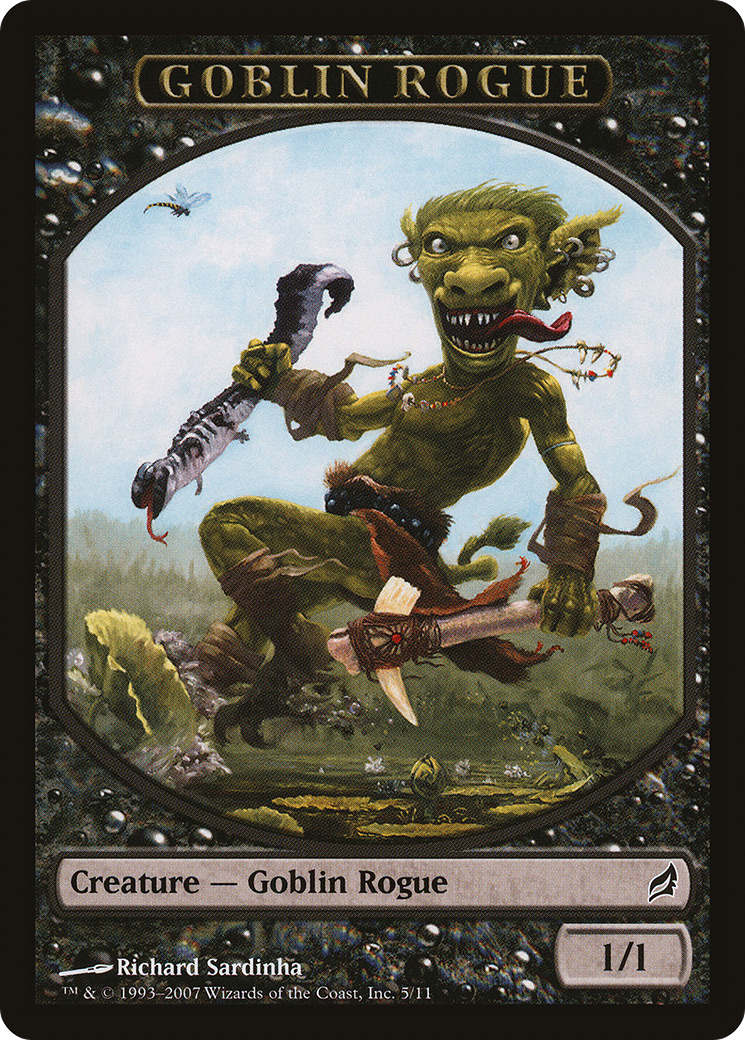 Treefolk // Goblin Double-Sided Token [Lorwyn Eclipsed Tokens] | Clutch Gaming