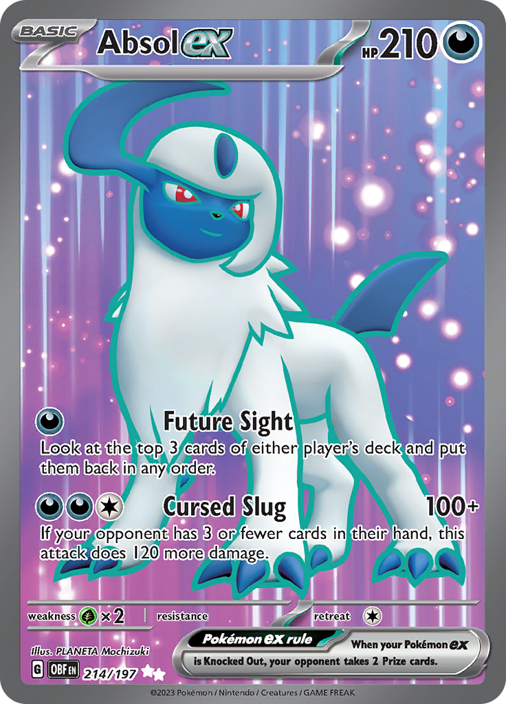 Absol ex (214/197) [Scarlet & Violet: Obsidian Flames] | Clutch Gaming