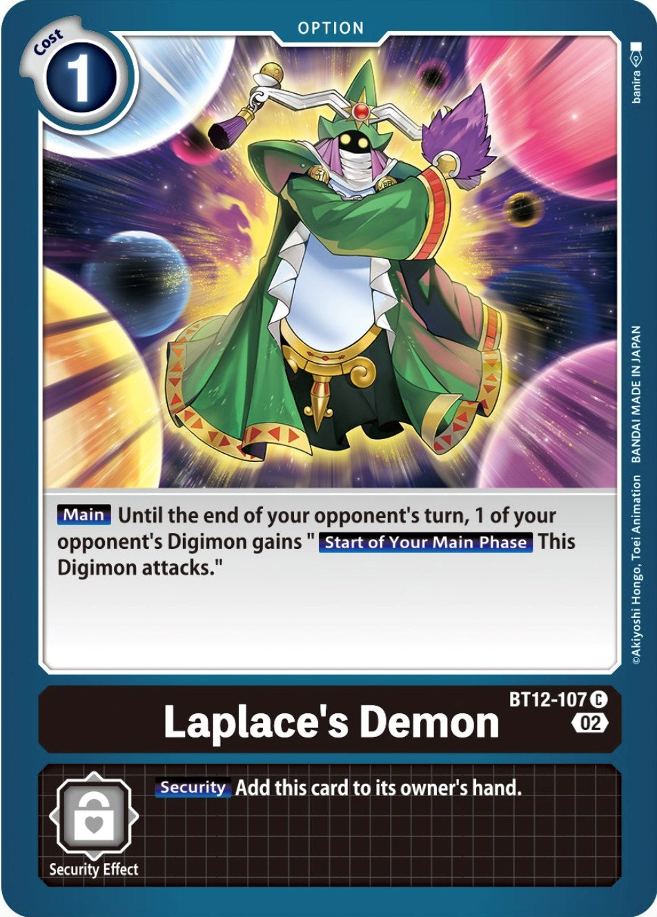 Laplace's Demon [BT12-107] [Across Time] | Clutch Gaming