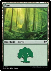 Forest (799) [Commander Masters] | Clutch Gaming