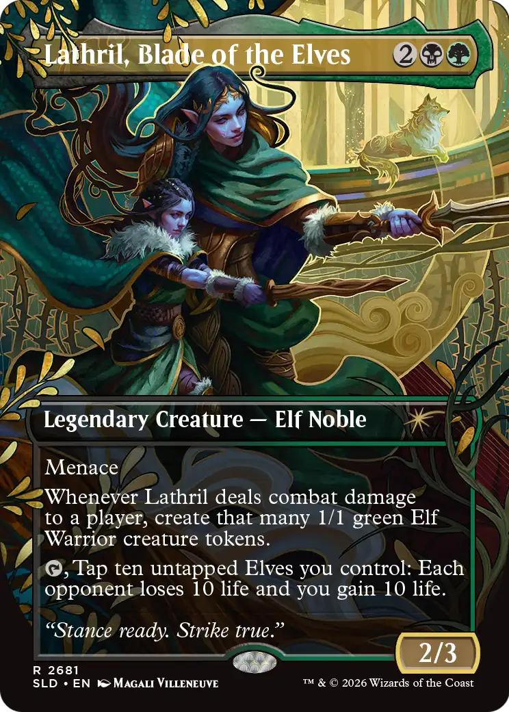 Lathril, Blade of the Elves [Secret Lair Drop Series] | Clutch Gaming