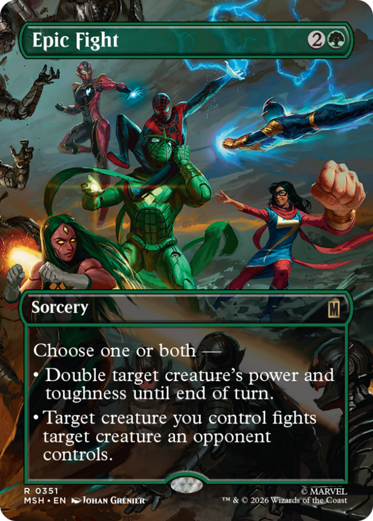 Epic Fight (Borderless) [Marvel Super Heroes] | Clutch Gaming