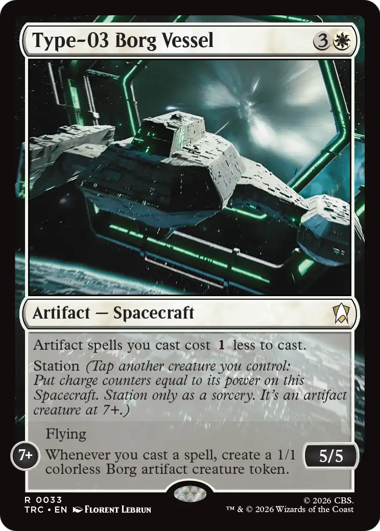 Type-03 Borg Vessel [Star Trek Commander] | Clutch Gaming