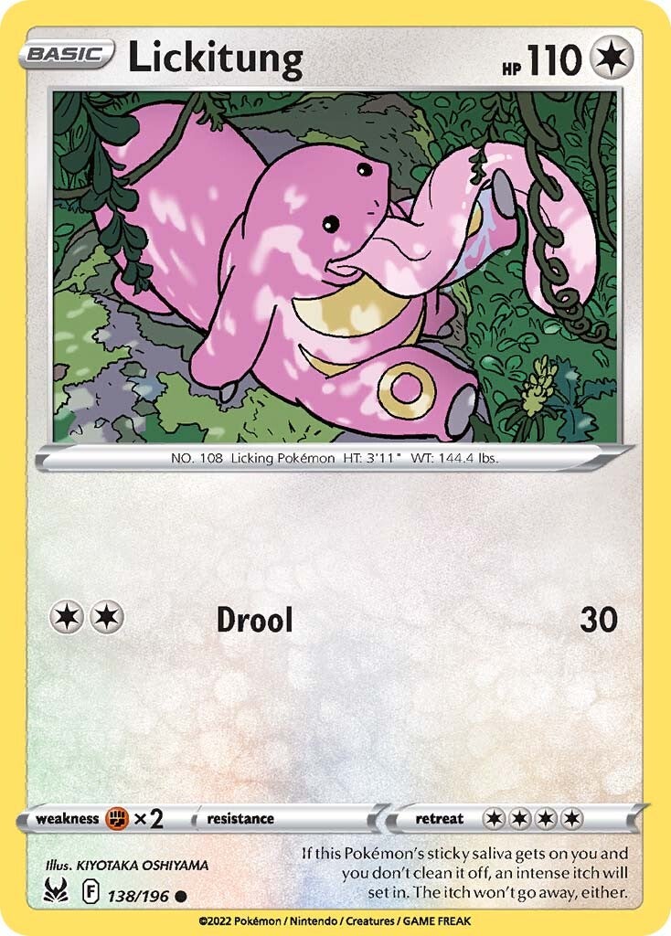 Lickitung (138/196) [Sword & Shield: Lost Origin] | Clutch Gaming