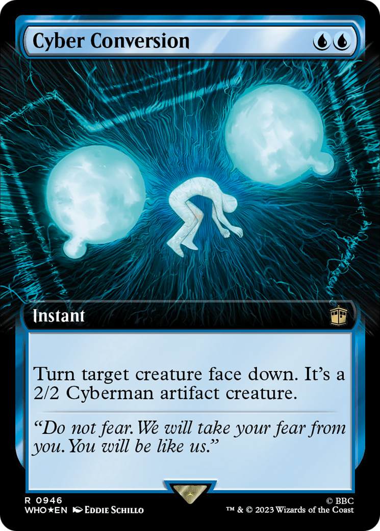 Cyber Conversion (Extended Art) (Surge Foil) [Doctor Who] | Clutch Gaming